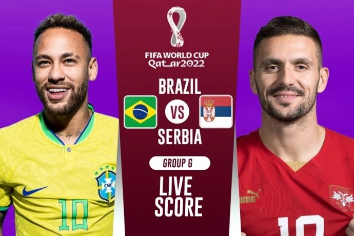 Brazil vs. Serbia live score